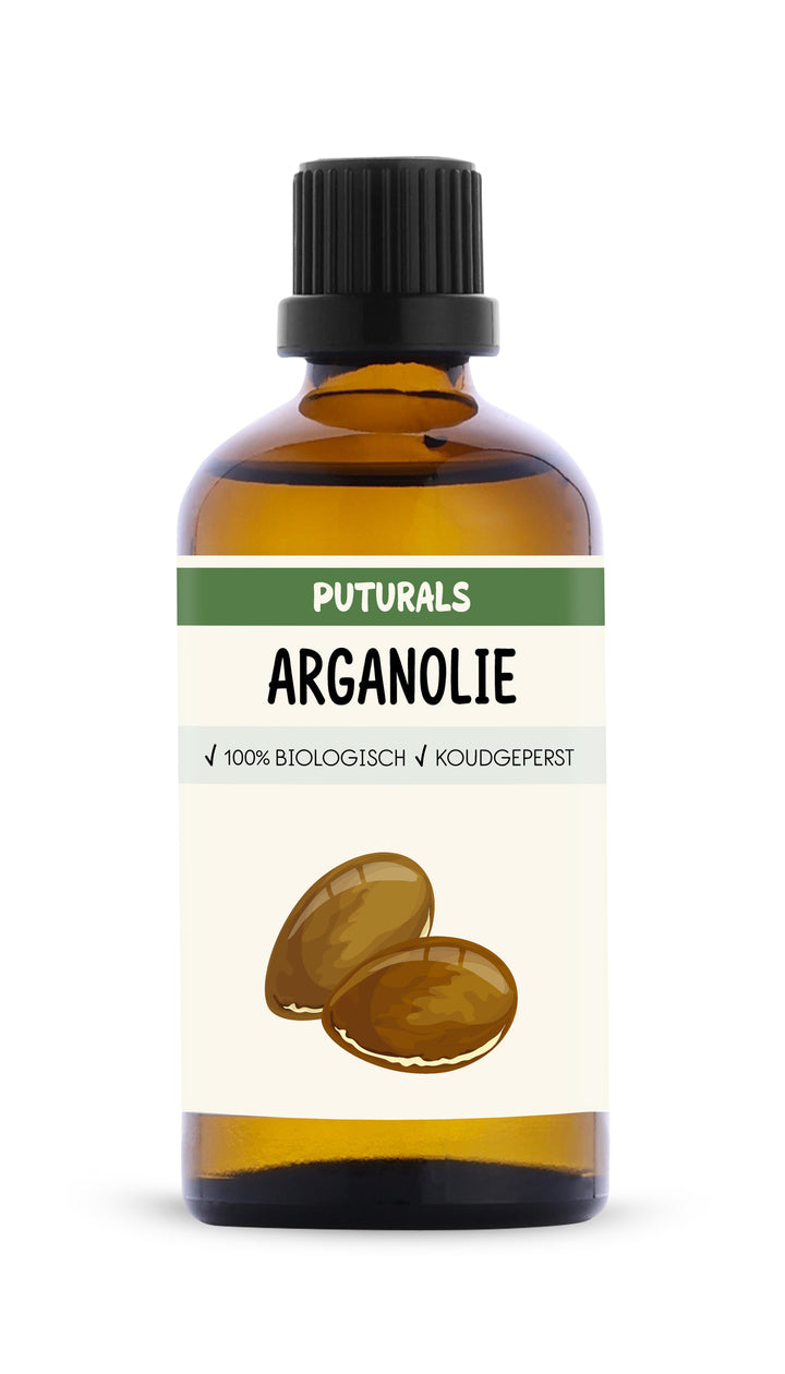 Arganolie 100% Biologisch & Koudgeperst - 100ml - Voorkant