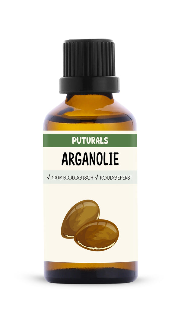 Arganolie 100% Biologisch & Koudgeperst - 50ml - Voorkant