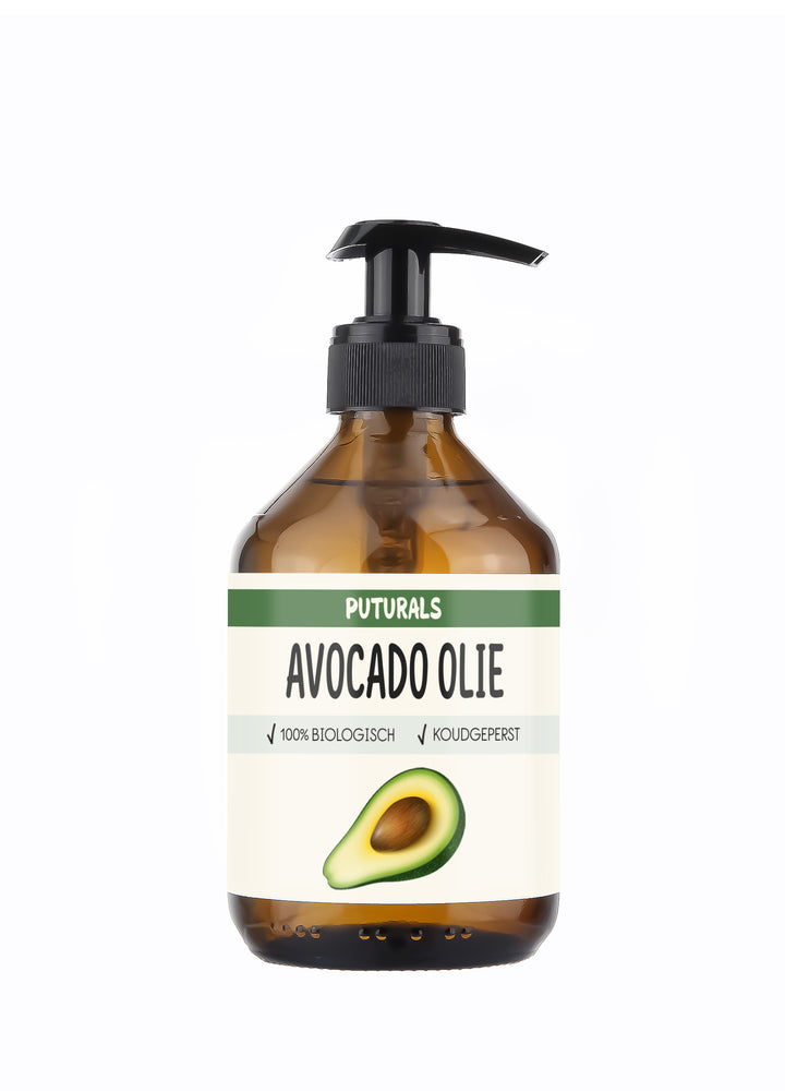 Avocado Olie 100% Biologisch & Koudgeperst