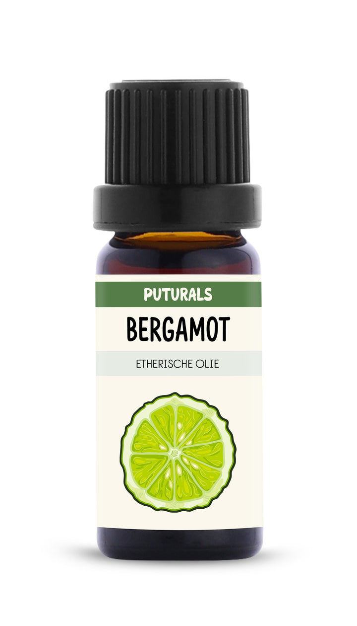 Bergamot Etherische Olie 100% Biologisch & Puur - 10ml - Voorkant