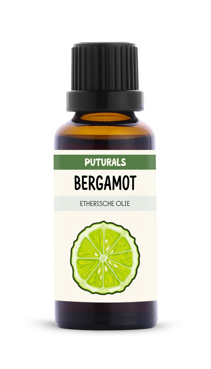 Bergamot Etherische Olie 100% Biologisch & Puur - 30ml - Voorkant