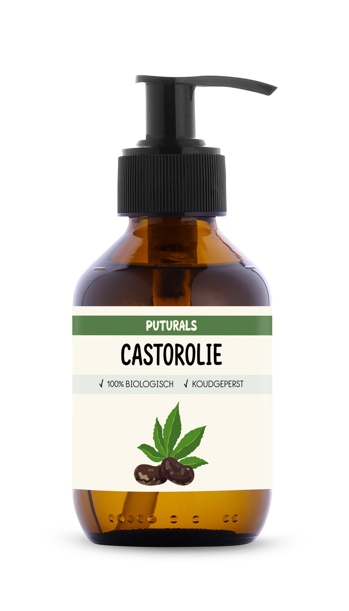 Castor Olie 100% Biologisch & Koudgeperst - 150ml - Voorkant