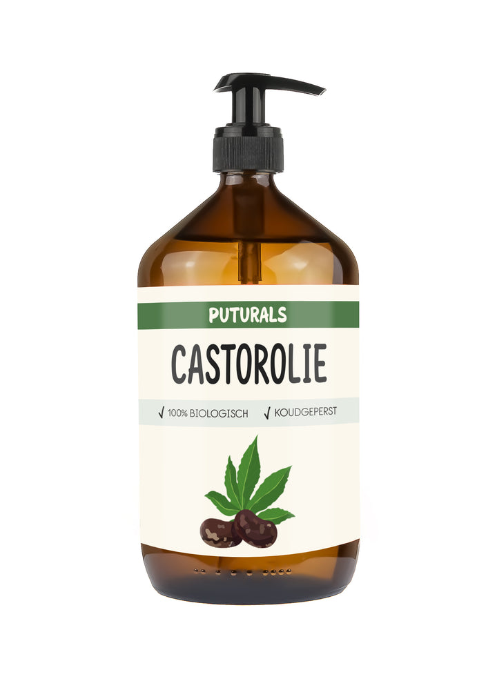 Castor Olie 100% Biologisch & Hexaanvrij