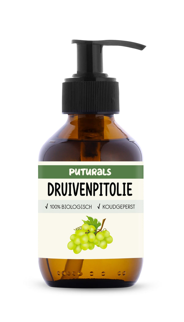 Druivenpitolie 100% Biologisch & Koudgeperst - 150ml - Voorkant