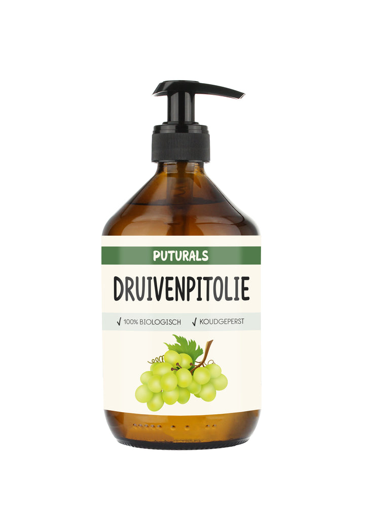 Druivenpitolie 100% Biologisch & Koudgeperst