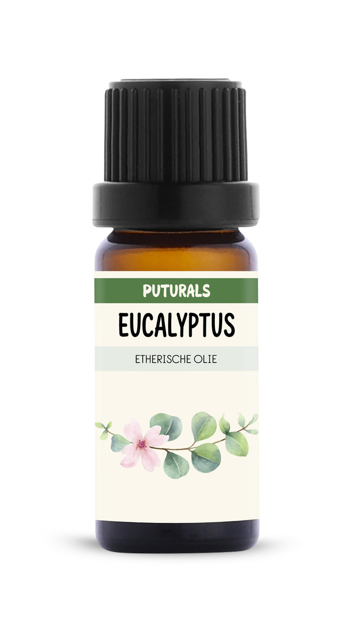 Eucalyptus Etherische Olie 100% Biologisch & Puur - 10ml - Voorkant