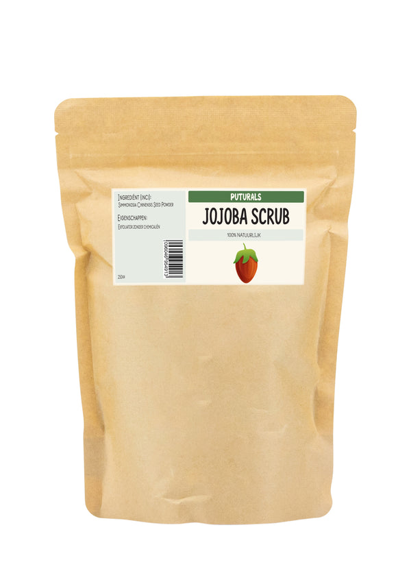 Jojoba Scrub 100% Natuurlijk & Puur - 500gr - Voorkant