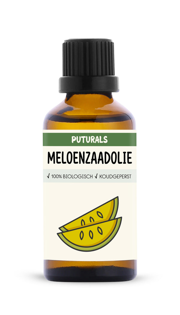 Kalahari Meloenzaadolie 100% Biologisch & Koudgeperst - Voorkant - 50ml