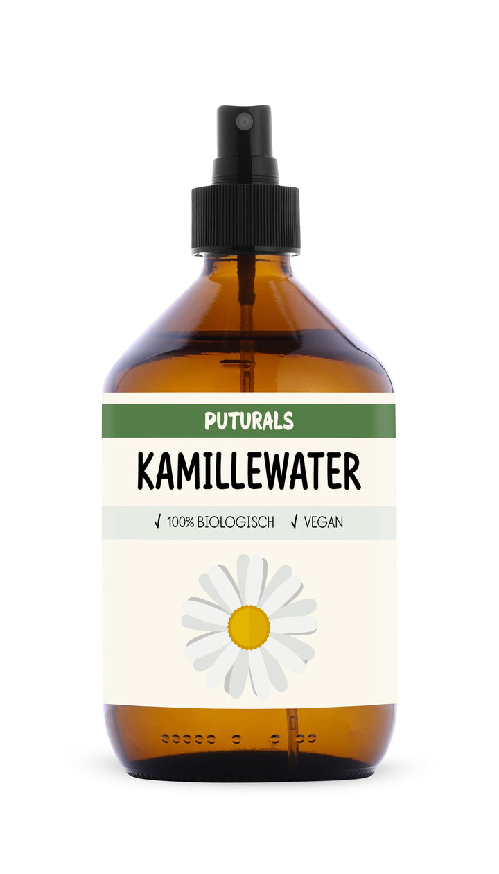 Kamillewater 100% Biologisch & Puur - 500ml - Voorkant