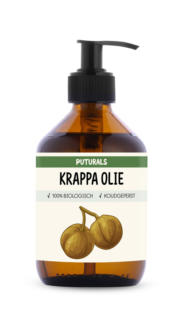 Krappa Olie 100% Biologisch & Koudgeperst - 300ml - Voorkant