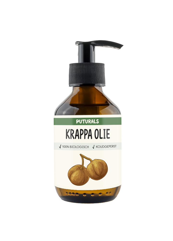 Krappa Olie 100% Biologisch & Koudgeperst