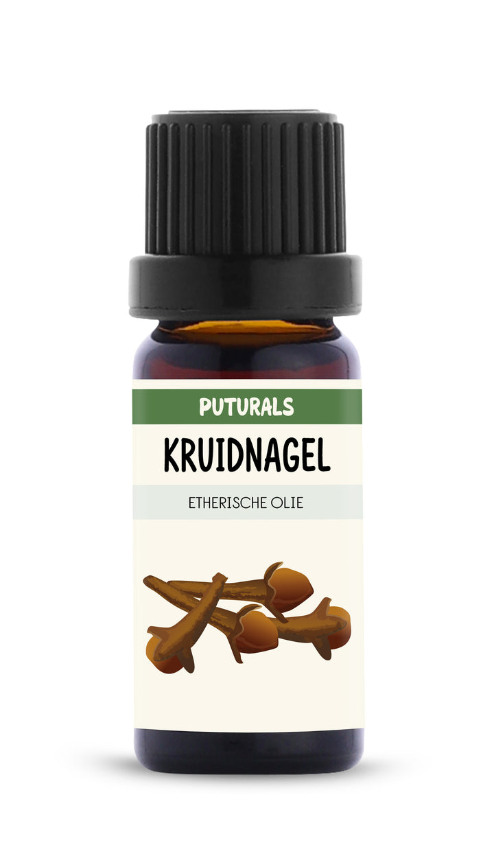 Kruidnagel Etherische Olie 100% Biologisch & Puur - 10ml - Voorkant