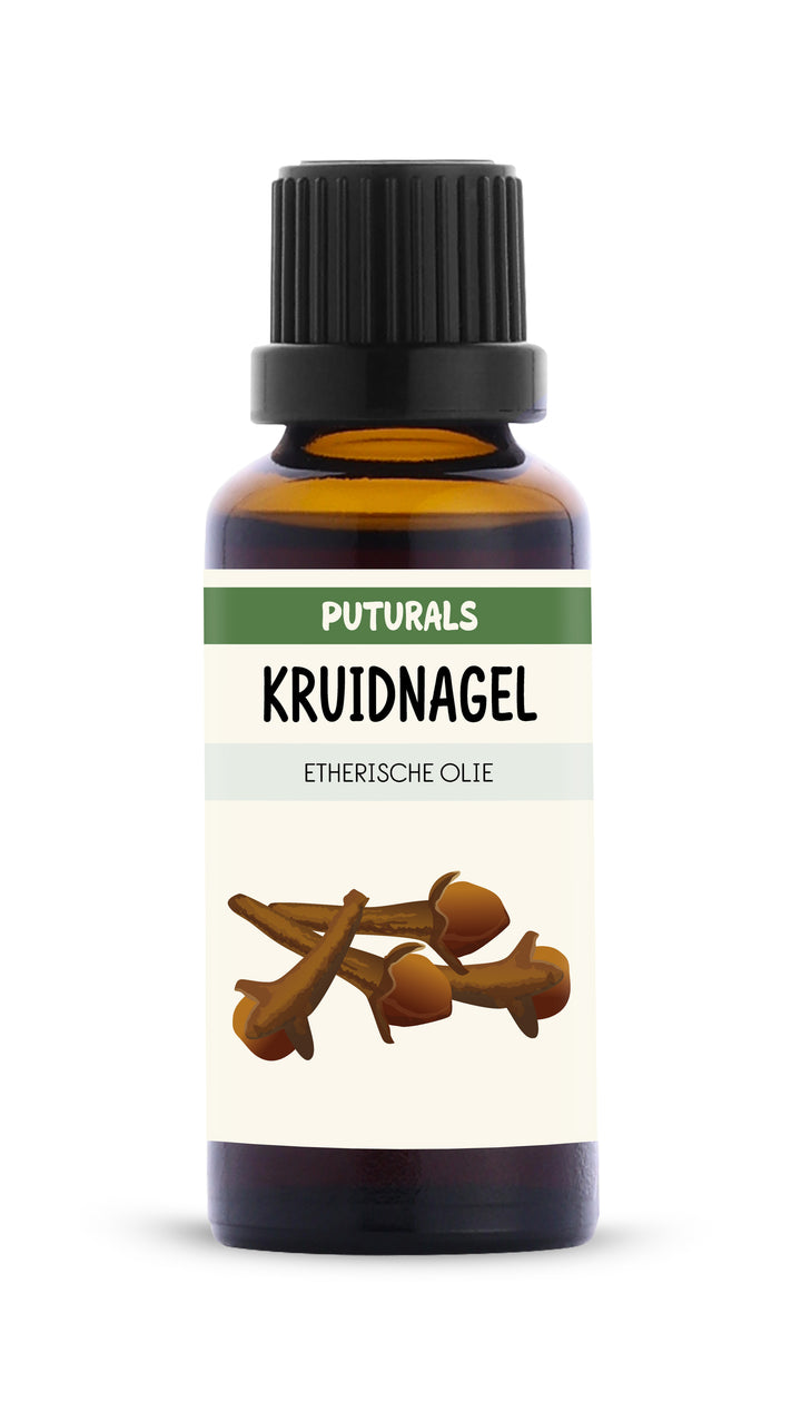 Kruidnagel Etherische Olie 100% Biologisch & Puur - 30ml - Voorkant