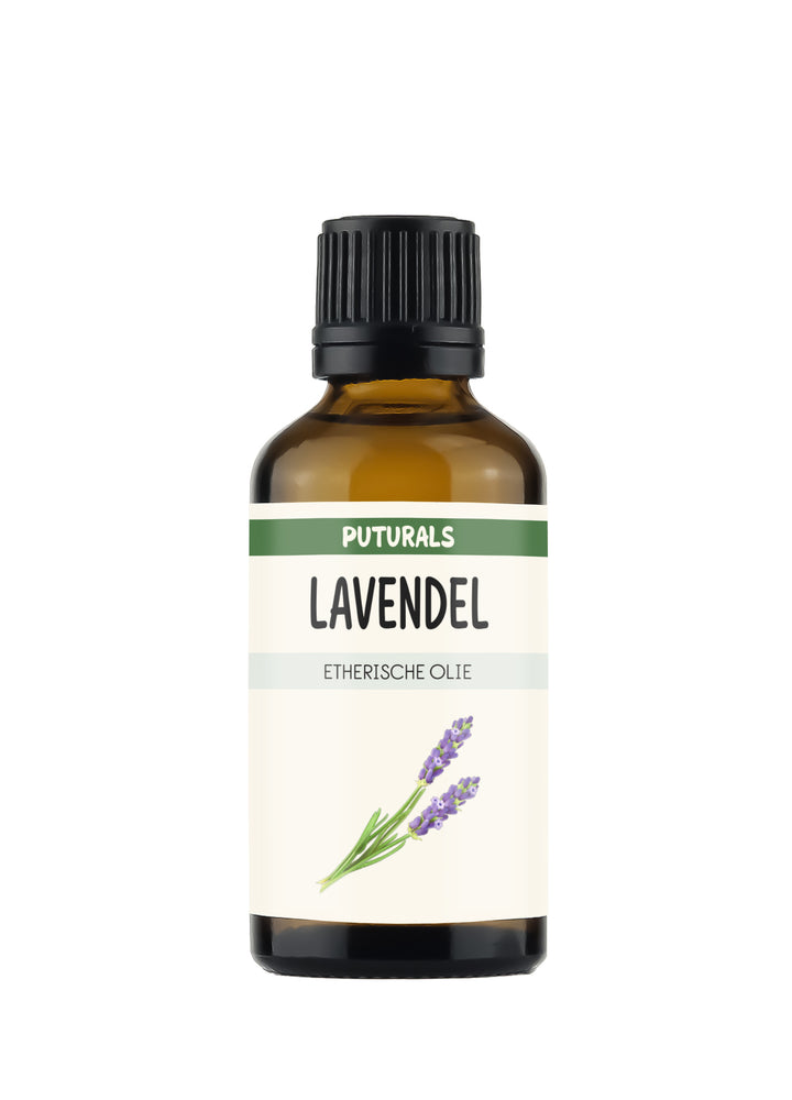 Lavendel Etherische Olie 100% Biologisch & Puur - 50ml - Voorkant
