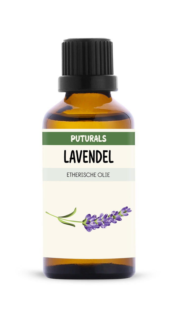 Lavendel Etherische Olie 100% Biologisch & Puur - 50ml - Voorkant