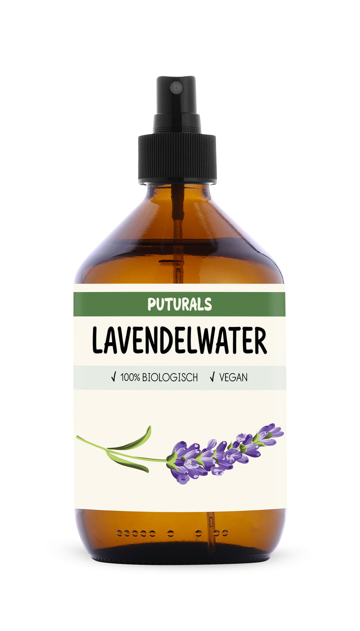 Lavendelwater 100% Biologisch & Puur - 500ml - Voorkant