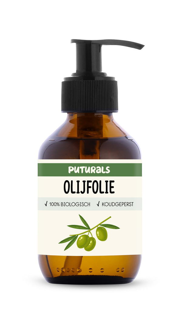 Olijfolie 100% Biologisch & Koudgeperst - Voorkant - 150ml