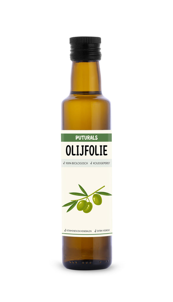 Olijfolie Extra Vierge 100% Biologisch & Puur - 250ml - Voorkant