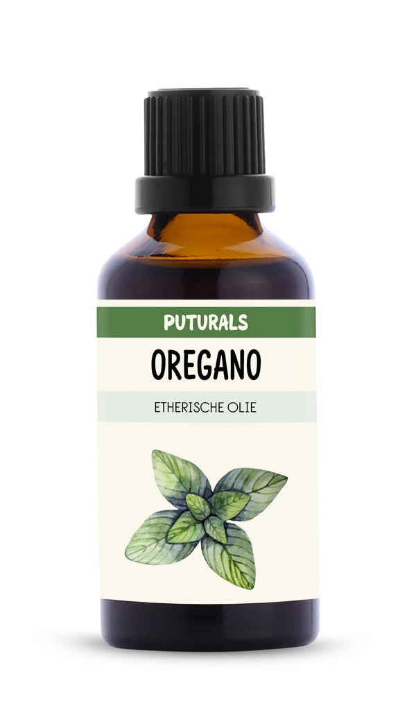 Oregano Etherische Olie 100% Biologisch & Puur - 50ml - Voorkant