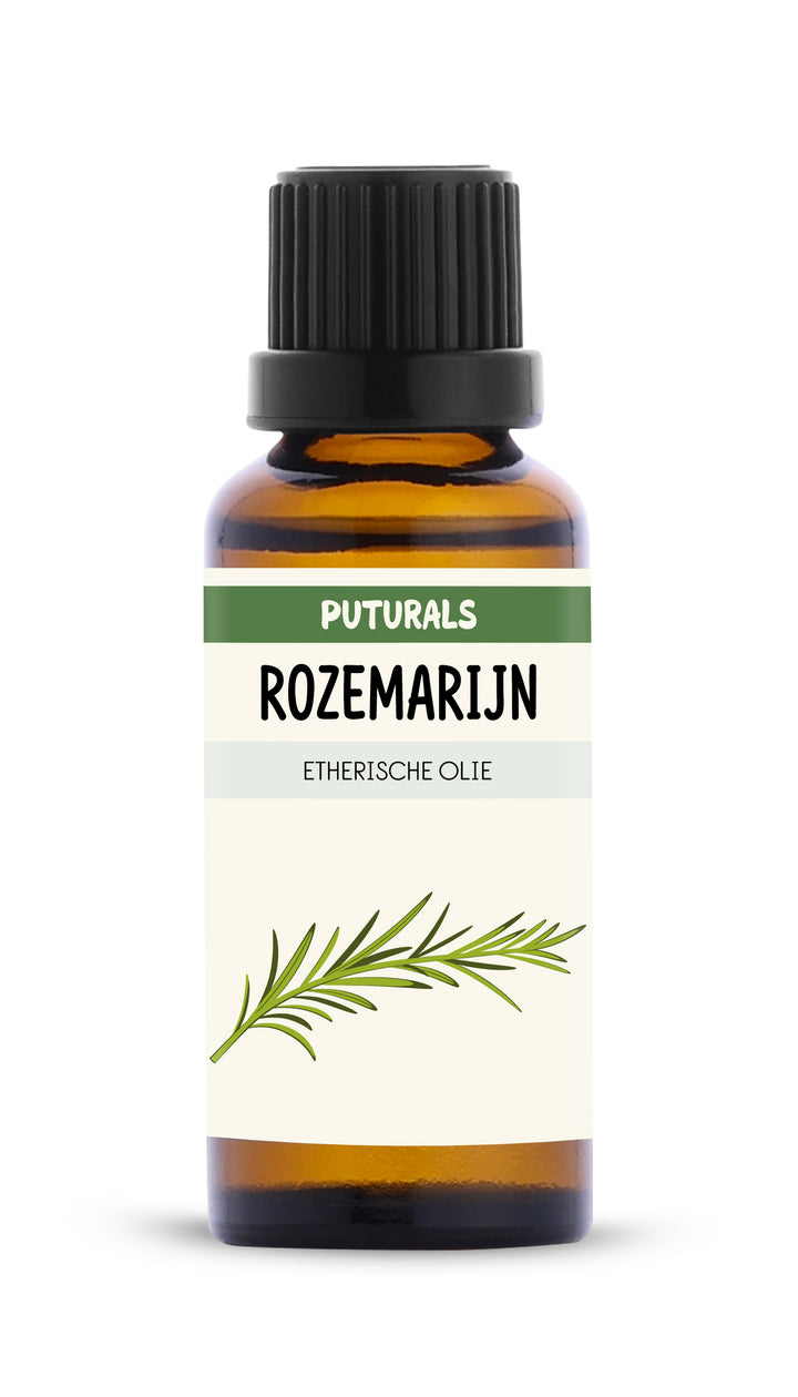 Rozemarijn Etherische Olie 100% Biologisch & Puur - 30ml - Voorkant