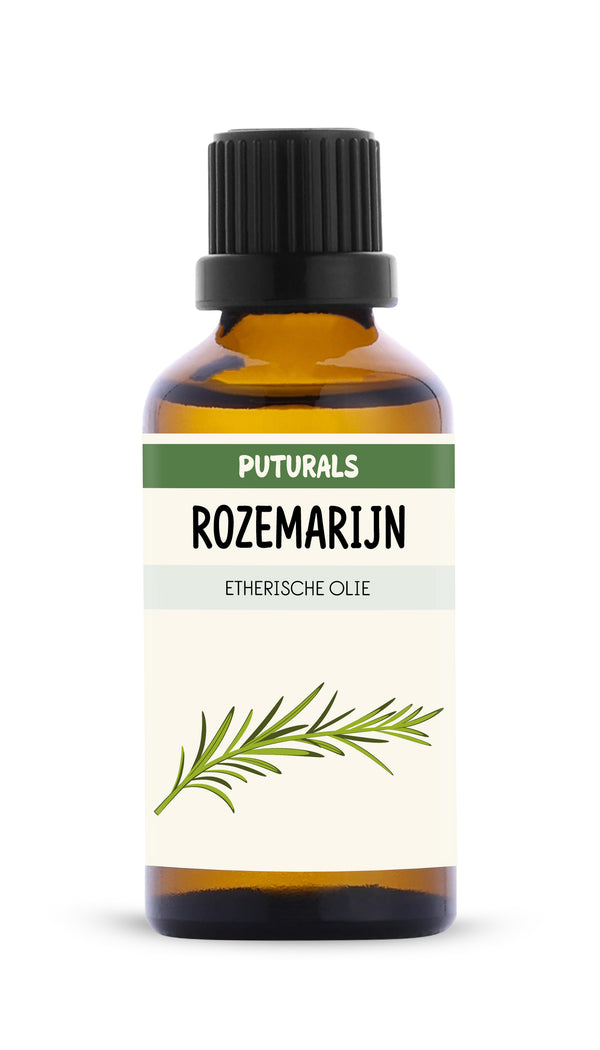 Rozemarijn Etherische Olie 100% Biologisch & Puur - 50ml - Voorkant