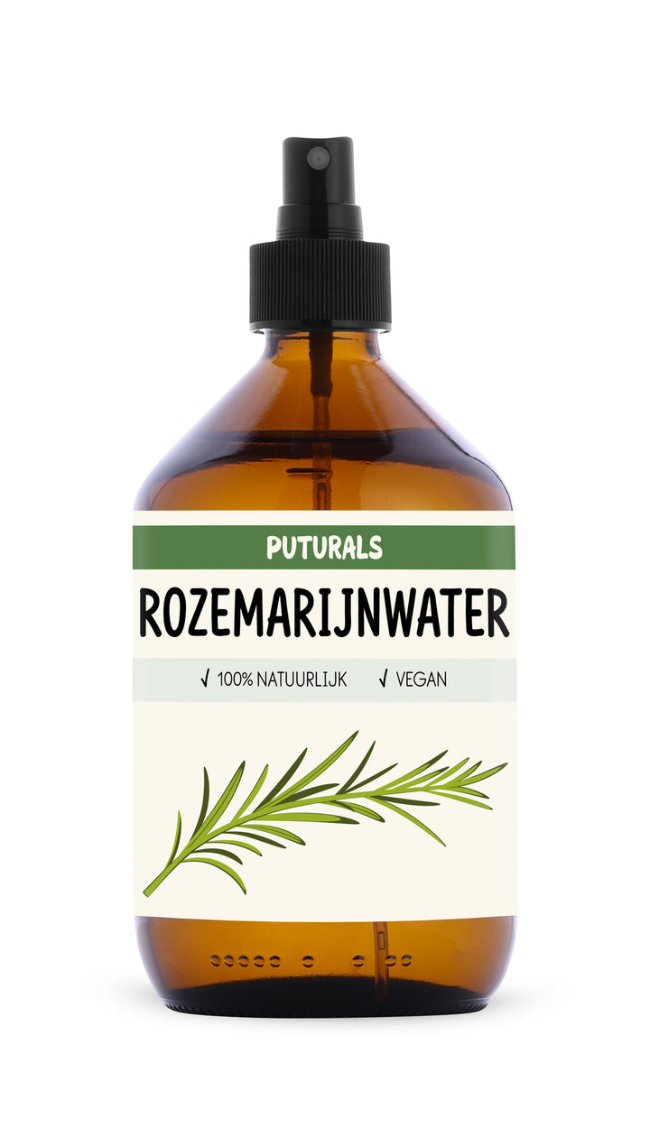 Rozemarijnwater 100% Natuurlijk & Puur - 500ml - Voorkant