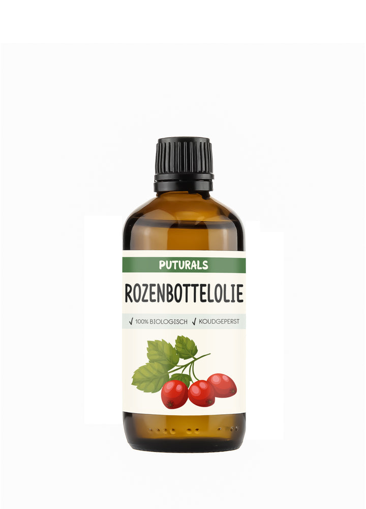 Rozenbottelolie 100% Biologisch & Koudgeperst