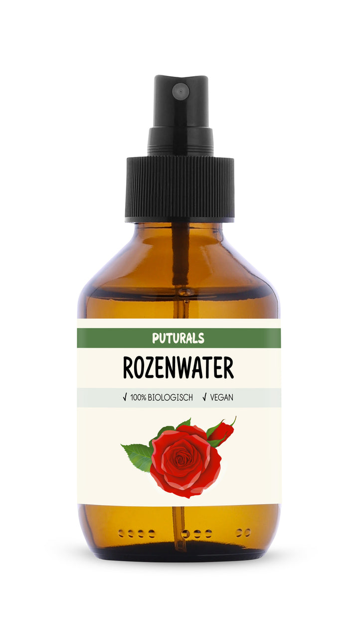 Rozenwater 100% Biologisch & Puur - 150ml - Voorkant