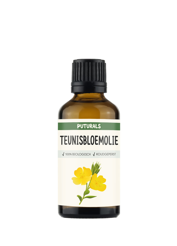 Teunisbloemolie 100% Biologisch & Koudgeperst