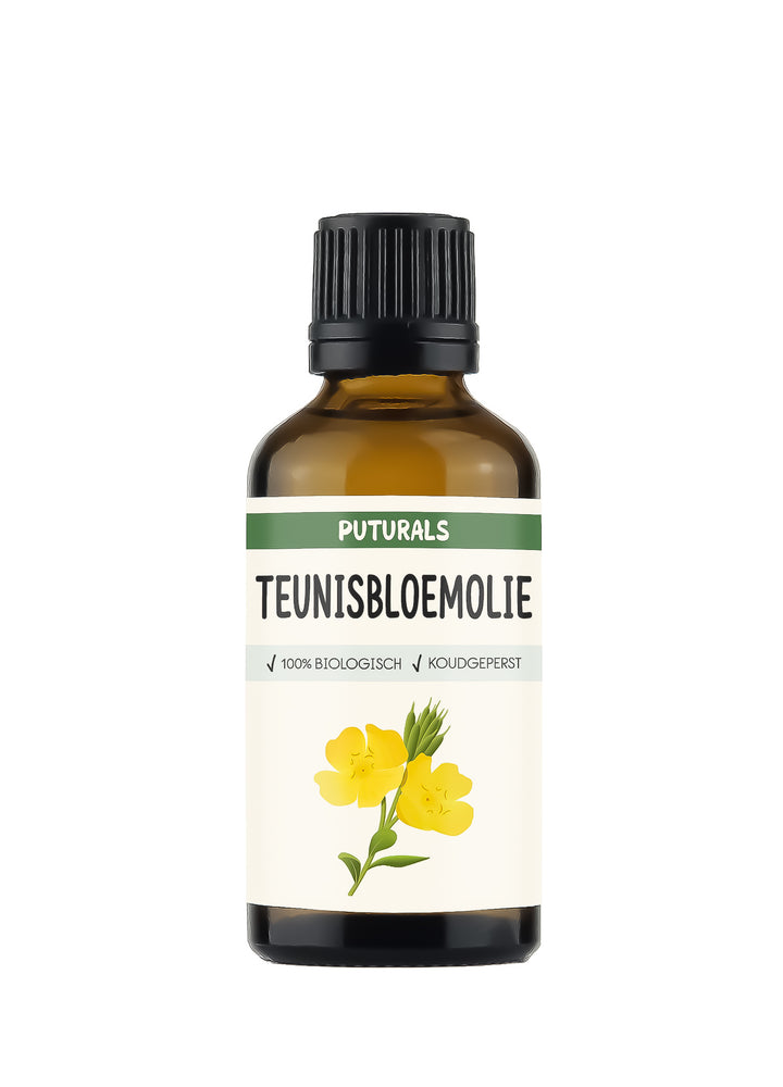 Teunisbloemolie 100% Biologisch & Koudgeperst