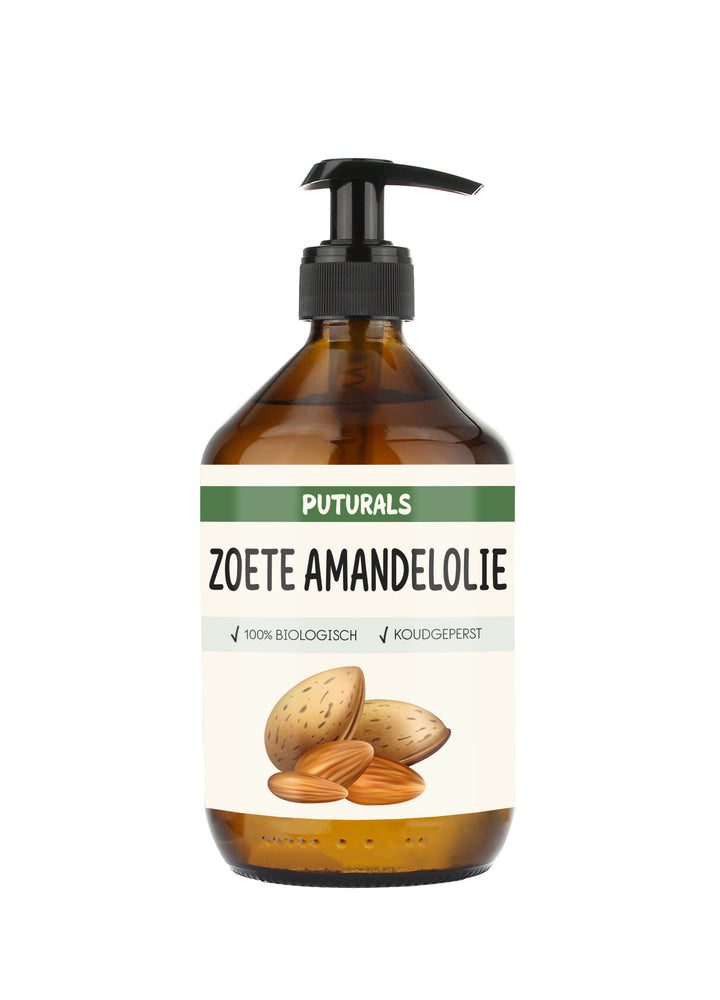 Zoete Amandelolie 100% Biologisch & Koudgeperst